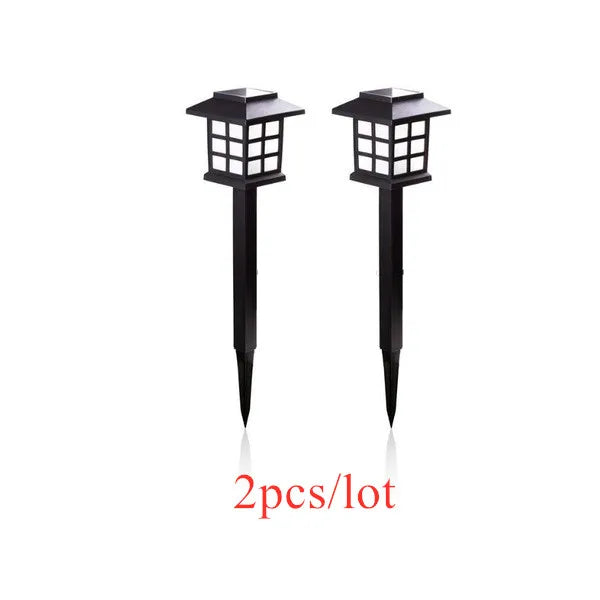 Auntie Glowria Solar Lighting 2/6/8pcs LED Solar Pathway Lights | Waterproof, Eco-friendly | Outdoor Solar Lantern for Garden, Landscape, Yard, Patio, Driveway, Walkway