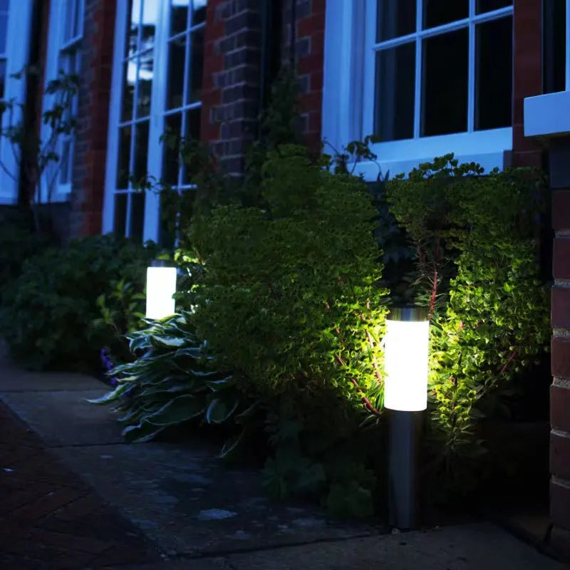 Auntie Glowria Solar Lighting Pathway Lights | Waterproof, Eco-Friendly | Upgraded Walkway, Landscape, Outdoor Driveway Auto On/Off Lights for Yard, Lawn, Patio