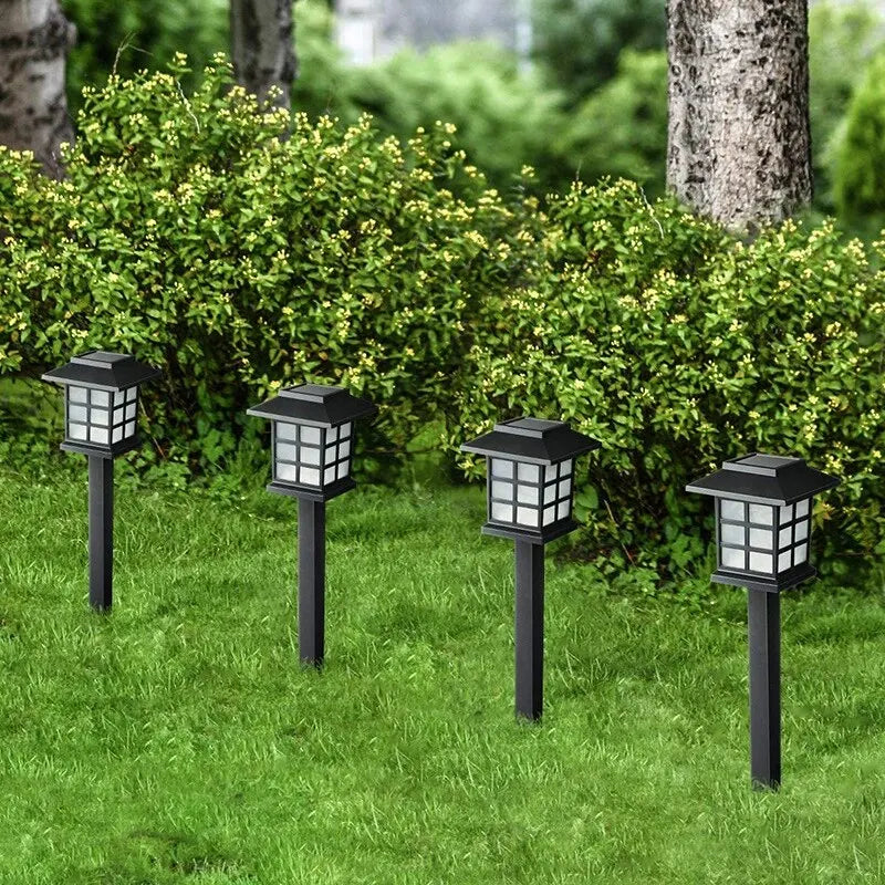 Auntie Glowria Solar Lighting 2 Pack Solar Pathway Light | Waterproof, Eco-friendly | Outdoor Solar Lamp for Garden, Yard & Patio