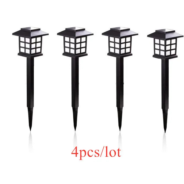 Auntie Glowria Solar Lighting 2/6/8pcs LED Solar Pathway Lights | Waterproof, Eco-friendly | Outdoor Solar Lantern for Garden, Landscape, Yard, Patio, Driveway, Walkway