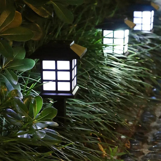 Auntie Glowria Solar Lighting 2 Pack Solar Pathway Light | Waterproof, Eco-friendly | Outdoor Solar Lamp for Garden, Yard & Patio