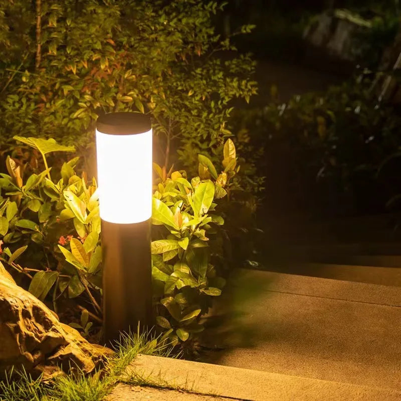 Auntie Glowria Solar Lighting Pathway Lights | Waterproof, Eco-Friendly | Upgraded Walkway, Landscape, Outdoor Driveway Auto On/Off Lights for Yard, Lawn, Patio