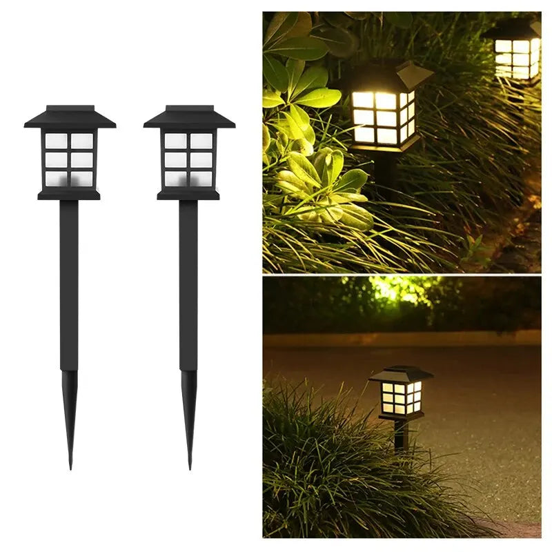 Auntie Glowria Solar Lighting 2 Pack Solar Pathway Light | Waterproof, Eco-friendly | Outdoor Solar Lamp for Garden, Yard & Patio
